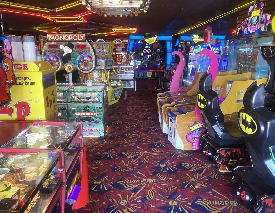 batman arcade racing game