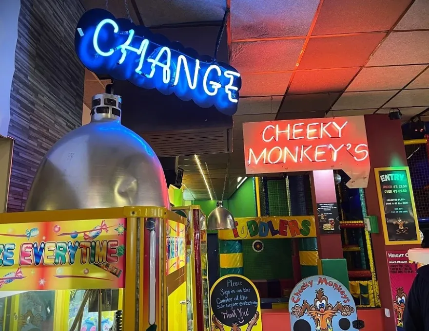 cheeky monkeys soft play area mablethorpe