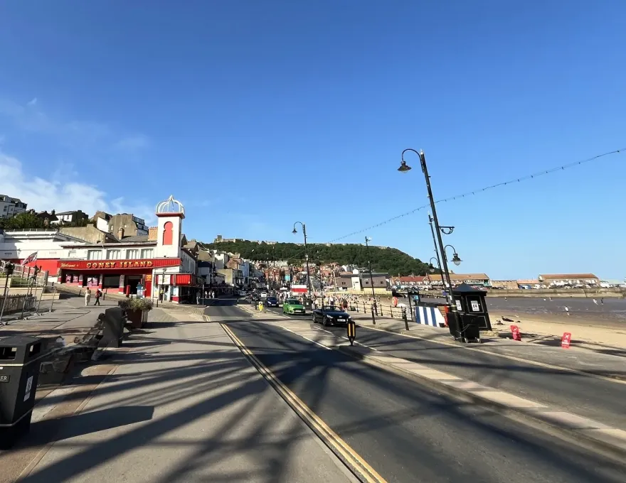 coney island arcade on foreshore road in scarborough