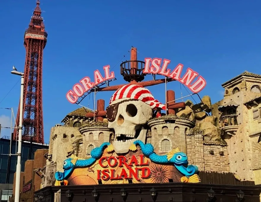 coral island arcade blackpool
