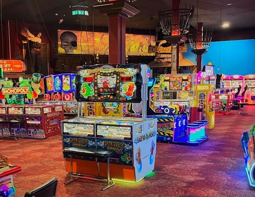 coral island ticket arcade games machines