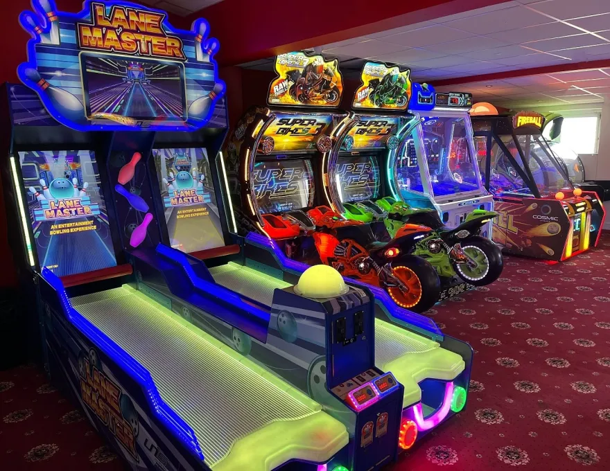 lane master arcade bowling ticket game