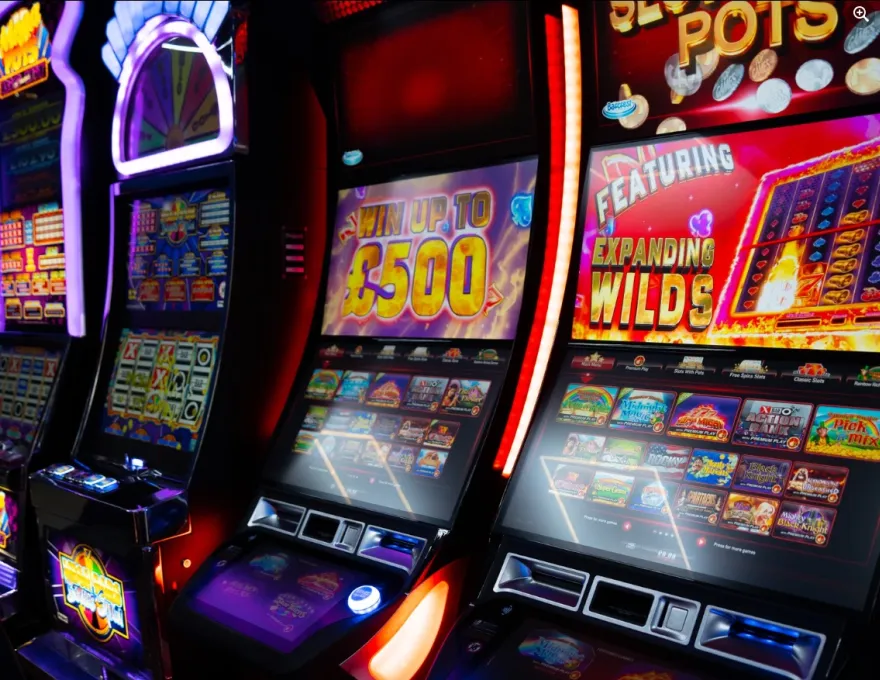 casino slots game terminals