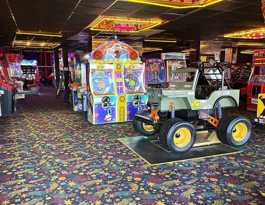 meteor ball arcade machine