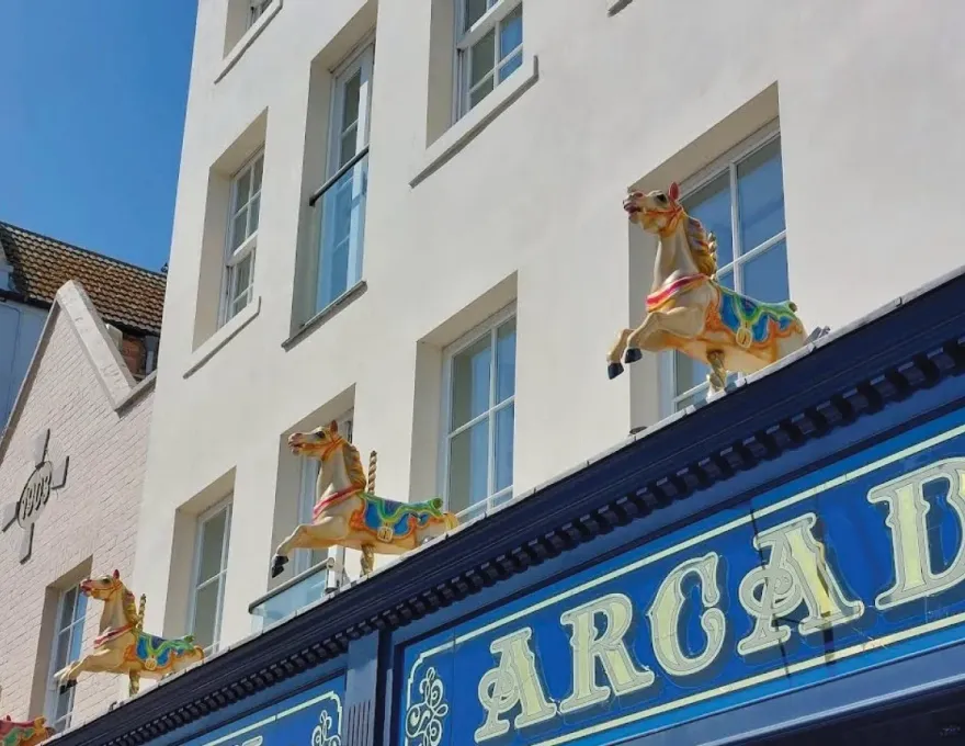 sandside penny arcade in scarborough