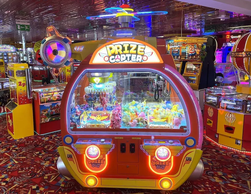 prize copter arcade game