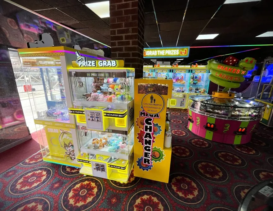 prize grab claw machines