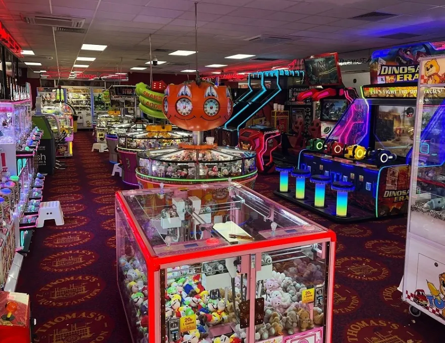 shining cube claw machine