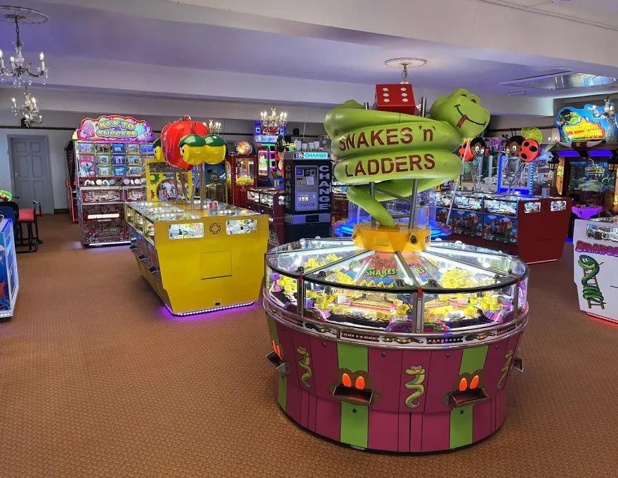 snakes n ladders coin pusher
