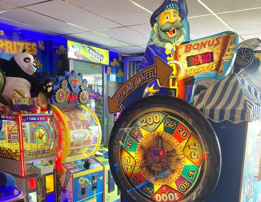 spin me wheel arcade machine