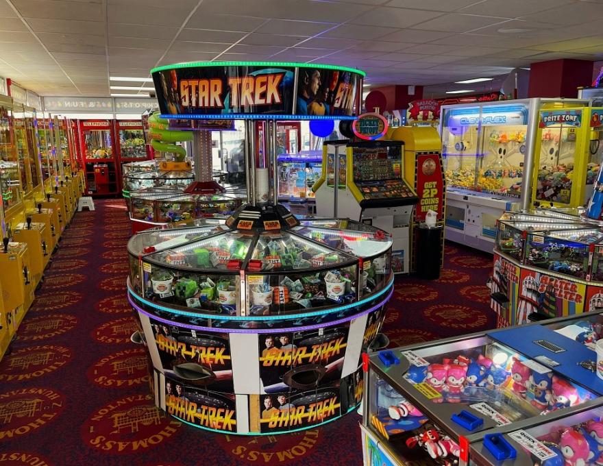 star trek classic coin pusher