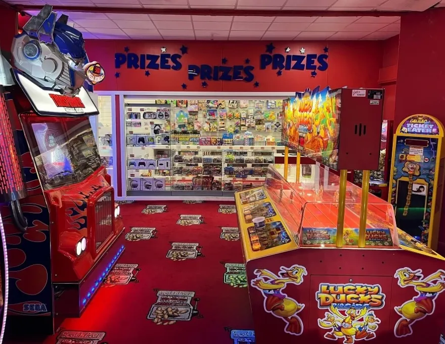 ticket redemption prize shop
