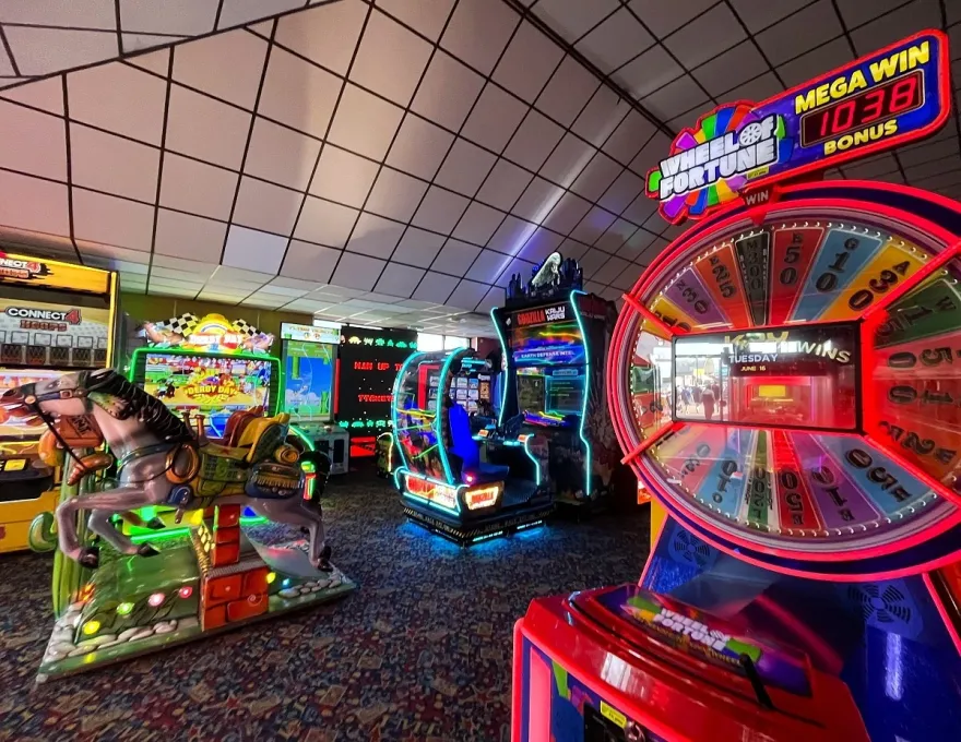 wheel of fortune ticket arcade game