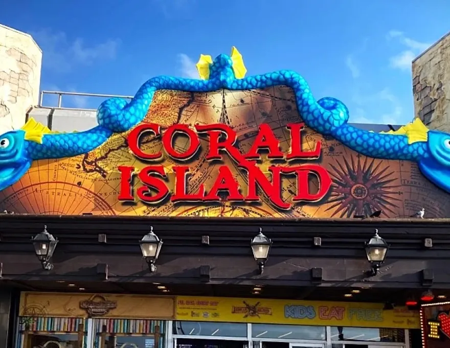 coral island amusements blackpool
