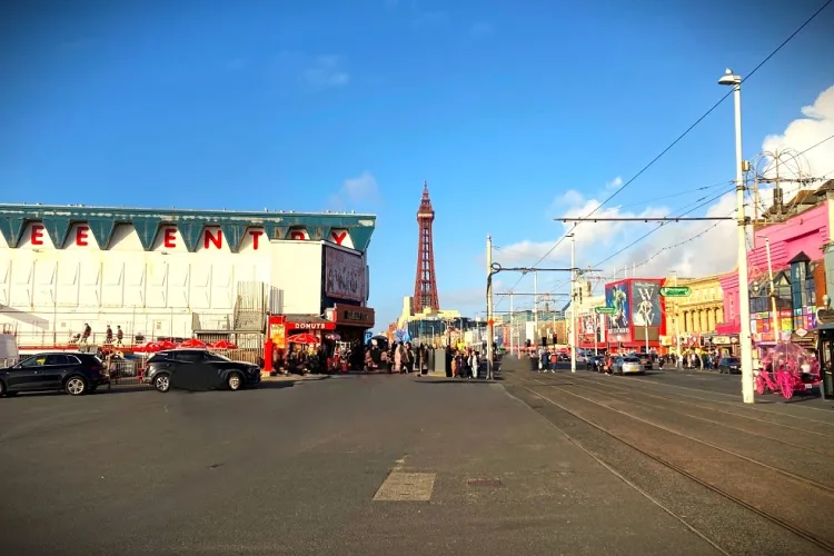 blackpool promenade and tower