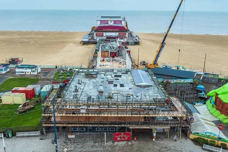 britannia pier works