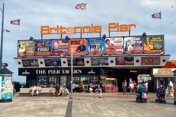 Britannia Pier amusement arcade great yarmouth