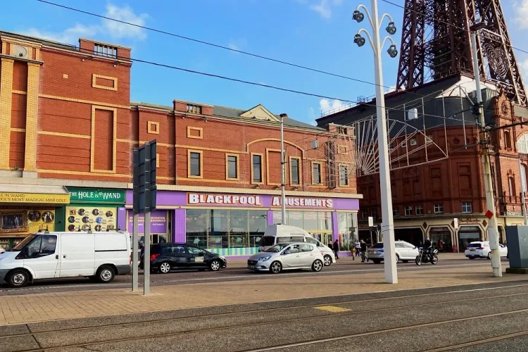 blackpool amusements arcade in blackpool