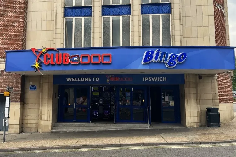 club 3000 bingo hall ipswich