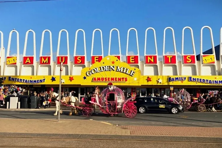 golden mile amusement arcade blackpool