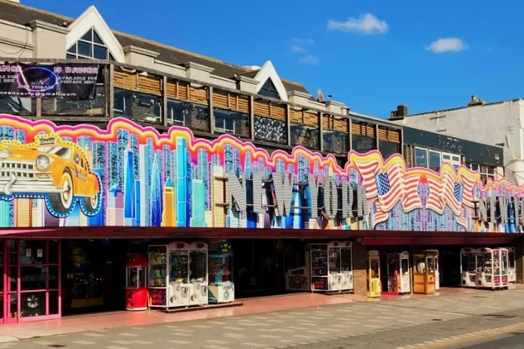 New York New York amusement arcade Southend