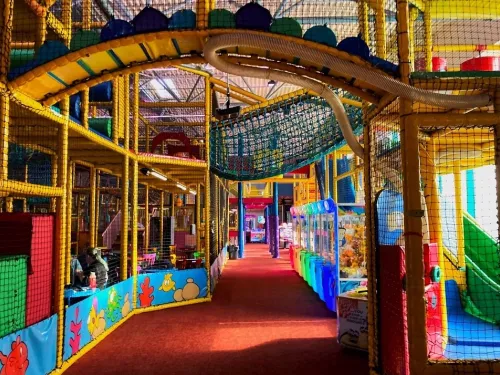 kids soft play area