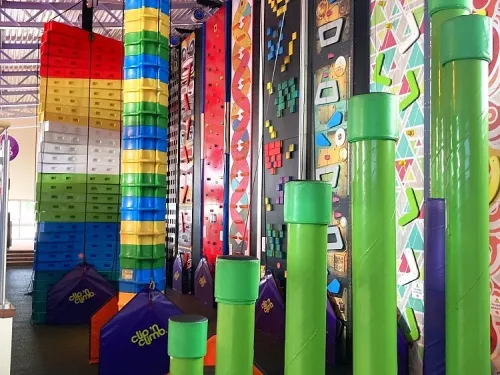 skegness pier climbing wall
