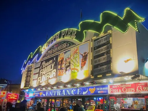 south pier amusement arcade blackpool
