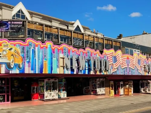 New York New York amusement arcade Southend