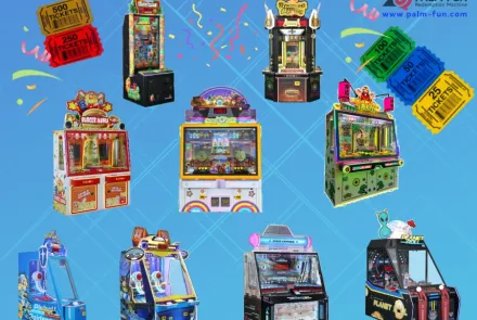 palm fun ticket redemption arcade machines