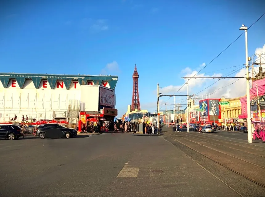 blackpool promenade and tower